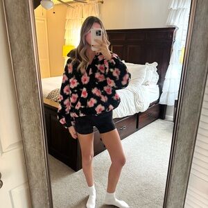 Sandy Liang Sherpa 1/4 Zip